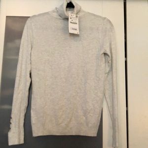 NWT Women’s Zara Turtle Neck Fine Knit Sweater
